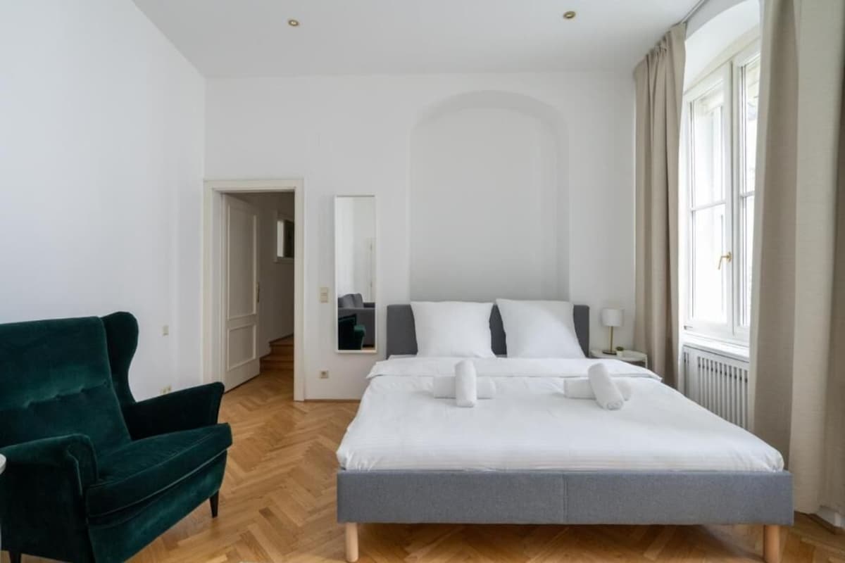 Appartement, vue jardin