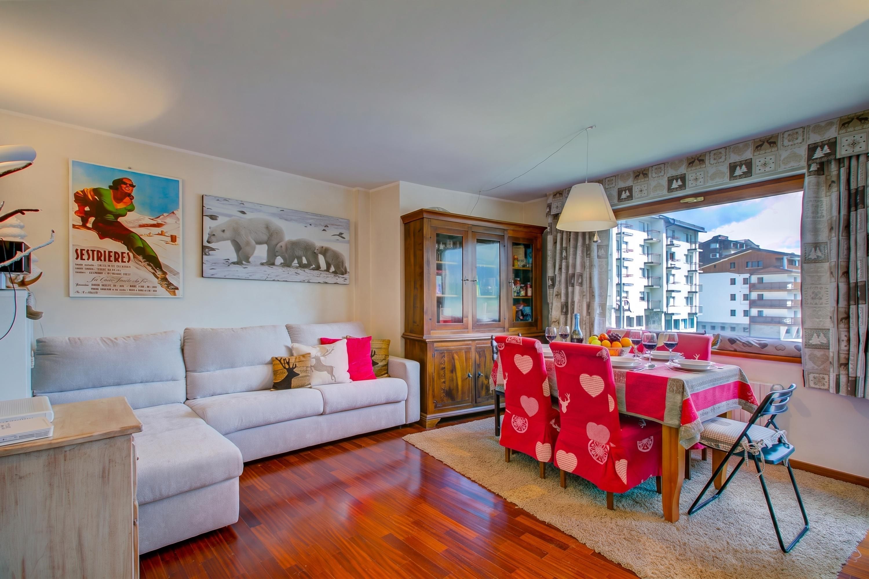 Family Apartment, 1 Bedroom, Balcony (Appartamento Venus 11) | Living room