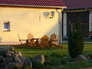 Outdoor dining - Vrbo Property (Dahme-Rietdorf)