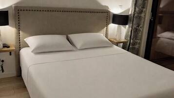 Iron/ironing board, travel crib, WiFi (free), bed sheets