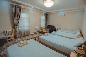 Quadruple Room, City View | Soundproofing, iron/ironing board, WiFi (free) - Yasmin Hotel (Bukhara)