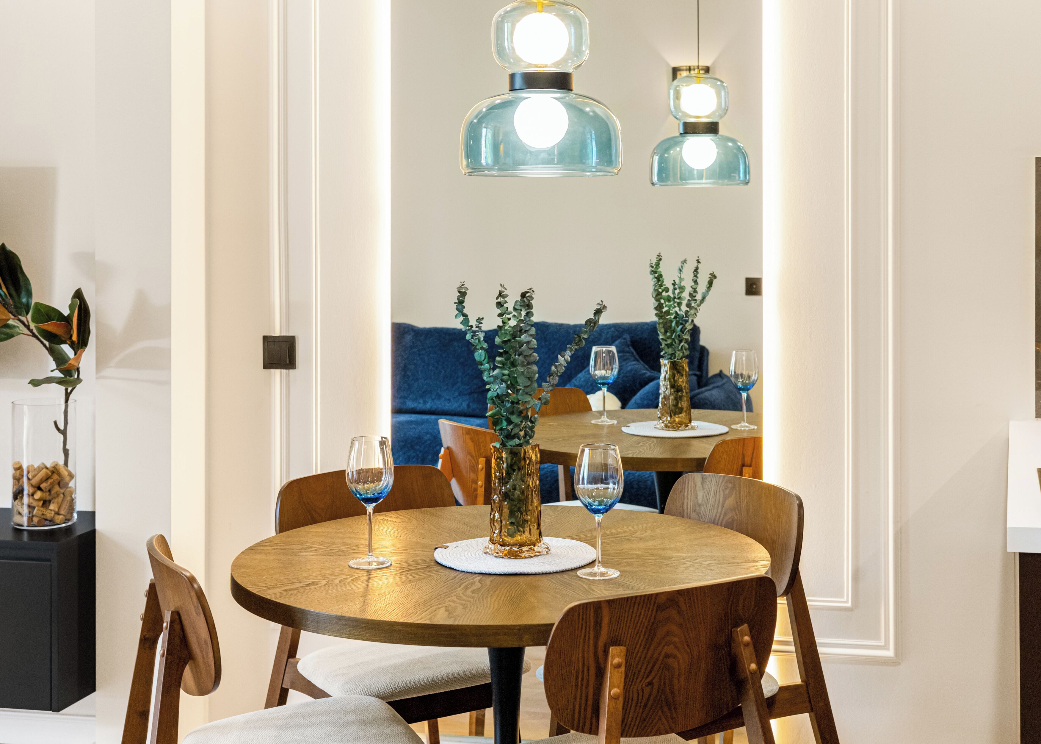 Apartamento, vistas al patio | Restauración