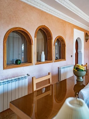 Deluxe Double Room, Balcony, Garden View | Dining - Les Jardins de la Santé (Tamazouzt  AIT ABDELLAH)
