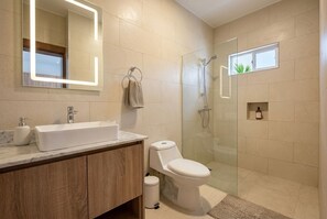 Bathroom - Quiet Beach Apt with Pool & Balcony (Cabarete)