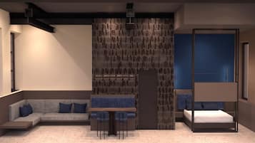 In-room safe, desk, laptop workspace, soundproofing