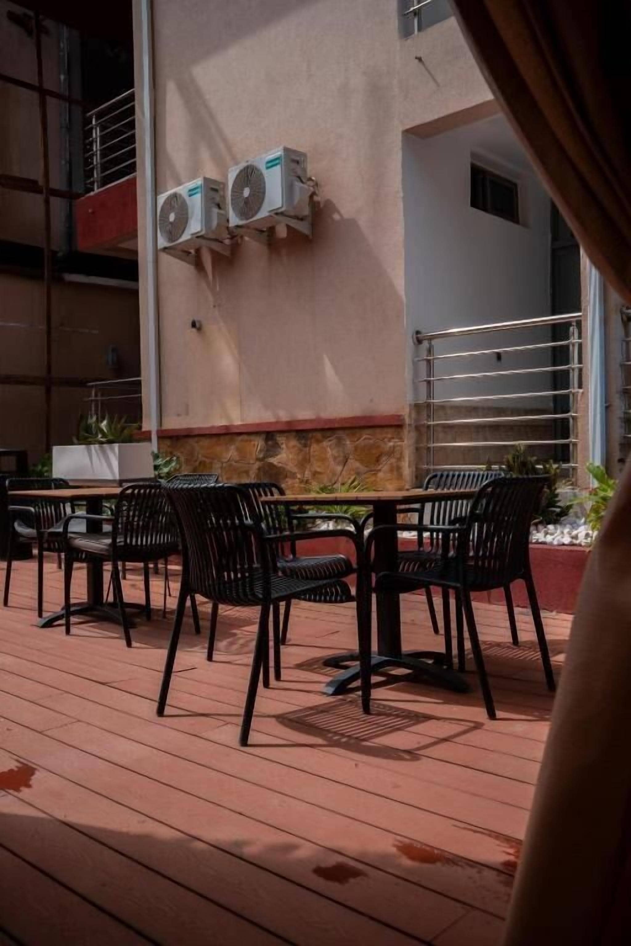 Double Room, Pool View | Outdoor dining