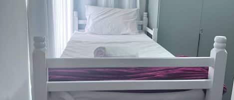 2 bedrooms, iron/ironing board, WiFi (free), bed sheets