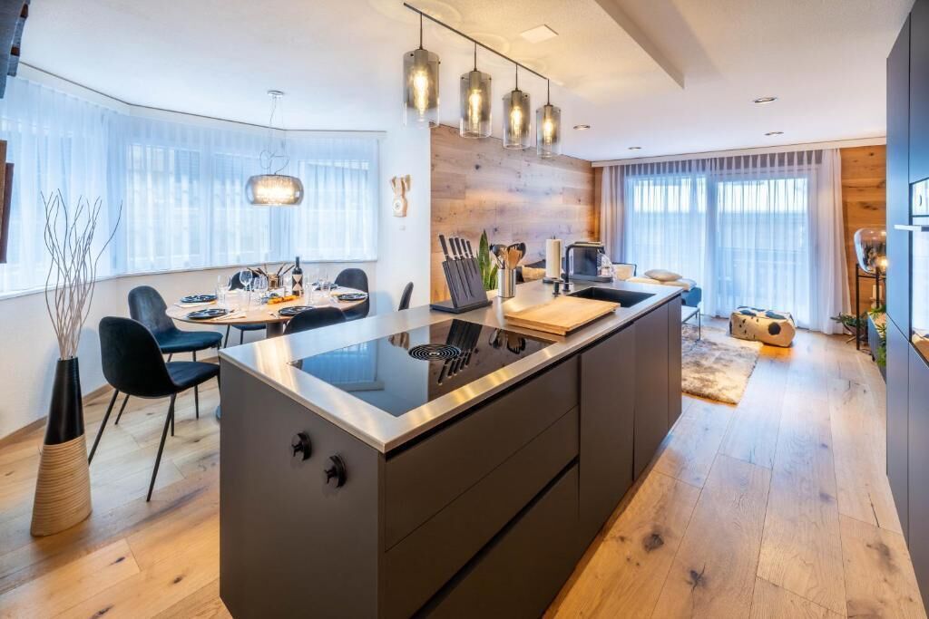 Apartment, Balkon, Gartenblick | Eigene Küche