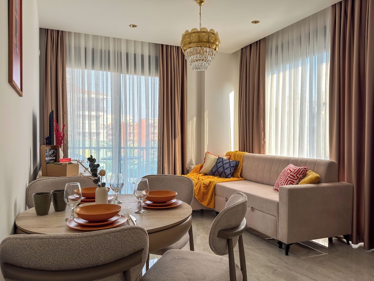 Qoople Excellence B17 - Cozy 1-bedroom Apartment In Alanya - Oba