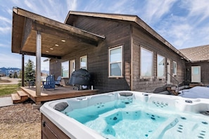Bain à remous extérieur