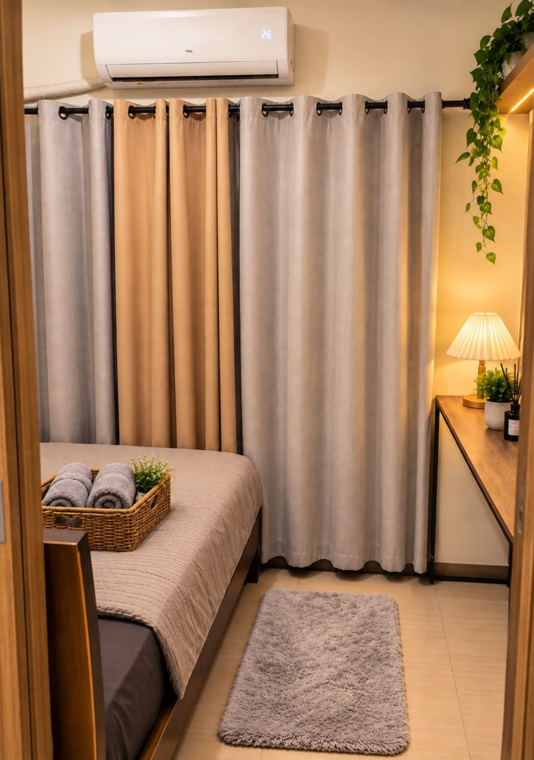 1 bedroom, desk, iron/ironing board, WiFi (free)