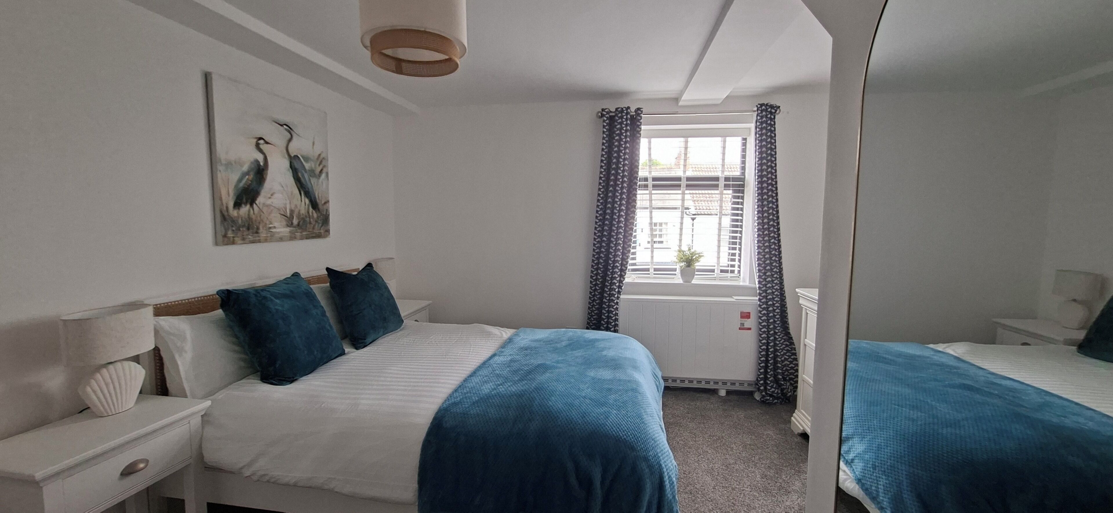 Desk, iron/ironing board, WiFi (free), bed sheets