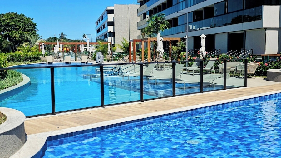 Jardim Privativo -4' Praia- Petfriendly