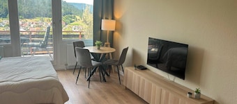 Baiersbronner Rosenberg – Balcony with a Panoramic View – Mein Schwarzwaldhäusle GmbH