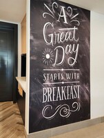 Desayuno continental incluido todos los días