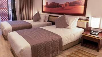 Chambre Classique avec lits jumeaux, balcon