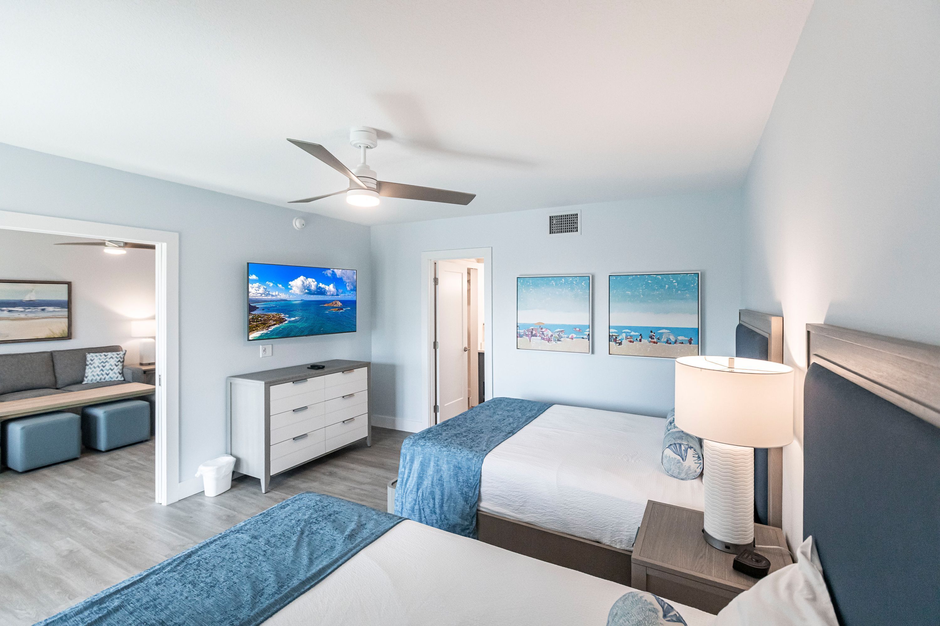 Condo, 2 habitaciones, balcón, vista a la playa | Wifi gratis 