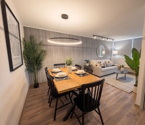 Standardlejlighed - 2 soveværelser - aircondition | Spiseområde