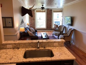 Living area - Downtown Wake Forest Loft #2 (Wake Forest)