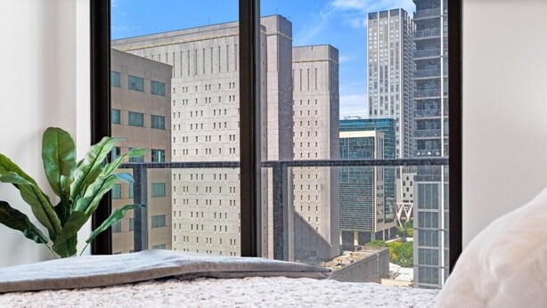 1 bedroom, free WiFi, bed sheets - Bright & Modern Downtown Miami – 1BR 501 First #1406 (Miami)