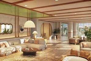 Lobby - Direct Oceanfront King Room | 0.8 Mi to Miami Beach Botanical Garden (Miami Beach)