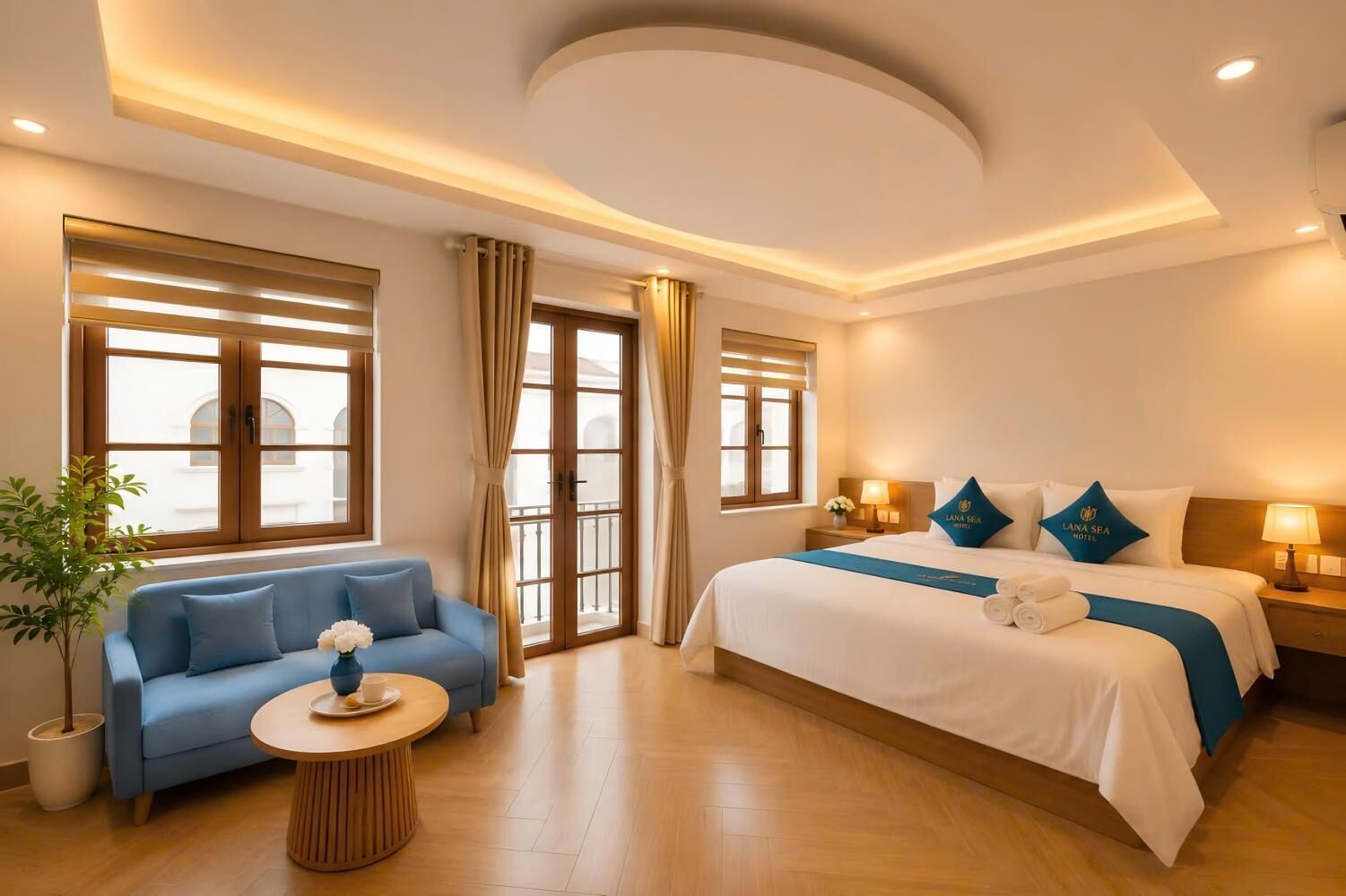 Deluxe Apartment, 2 Bedrooms, Balcony