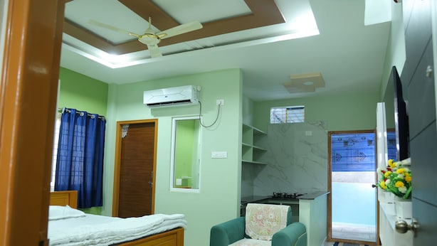 Comfort Studio, Air conditioning, City View