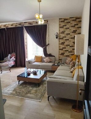 Living area - Enjoy the beach view (Baabda)