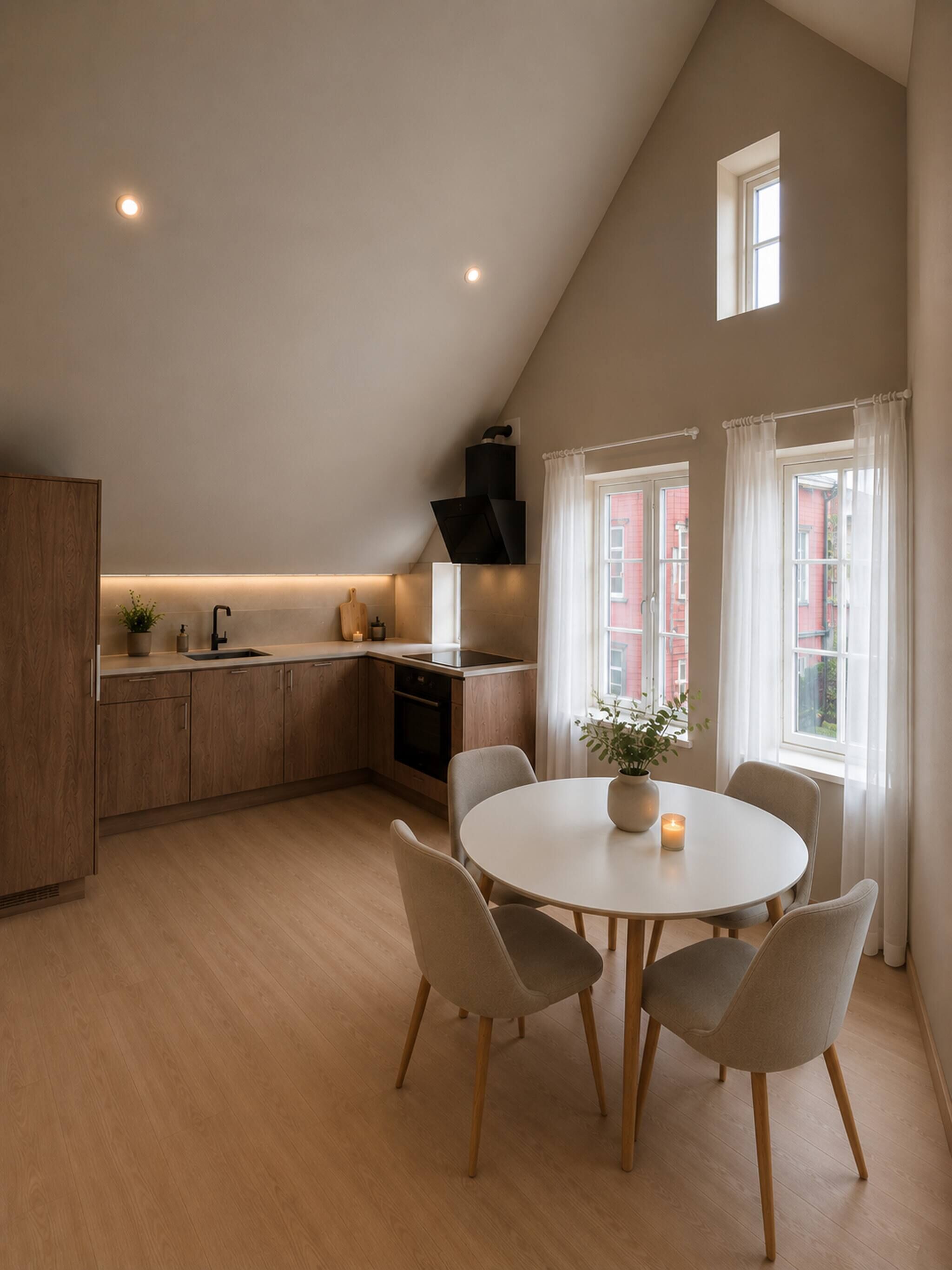 Appartement, 1 chambre, patio | Salle à manger