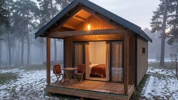 Deluxe Cabin, 1 King Bed, Kitchen, Mountain View | Exterior