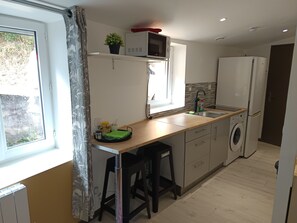 Private kitchen - Fully Furnished Studio: Welcome to Lili's (Saint-Étienne)