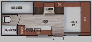 Floor plan - Escape to South Haven ~ We offer the best of both worlds (South Haven)
