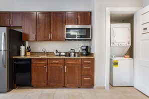 Example of the Kitchenette & Laundry - Gondola Right Outside - Westin Riverfront 2-Bedroom Villa (Avon)