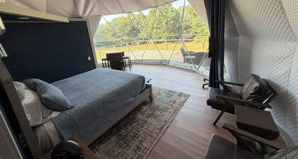 Geosidic Glamping dome on Lake Eufaula- Enjoy the great outdoors in Luxury