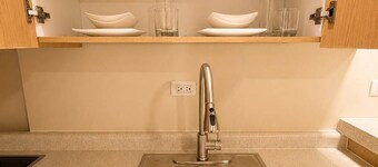 Peaceful 1-bedroom studio with AC in San Nicolás de los Garza. SB206