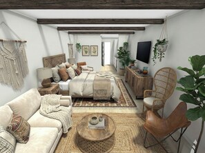 Room - The Vine - Stylish Poolside Suite (New Ulm)