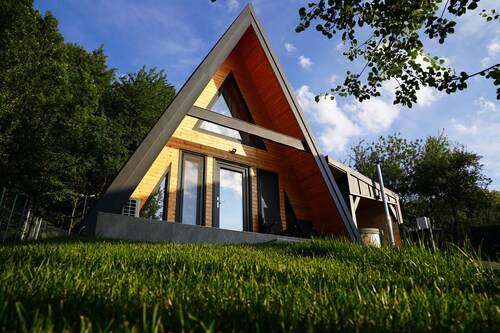 Andrei’s Refugium 2 A-Frame Chalets, Hot Tub & Sauna