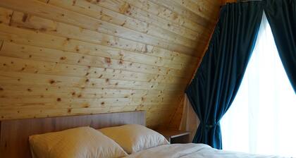 Andrei’s Refugium 2 A-Frame Chalets, Hot Tub & Sauna