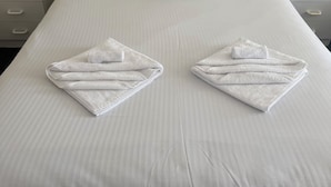 Iron/ironing board, WiFi (free), bed sheets