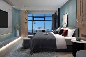 In-room safe, blackout drapes, soundproofing, WiFi (free) - Crowne Plaza Mingyue Hotel (Wenzhou)