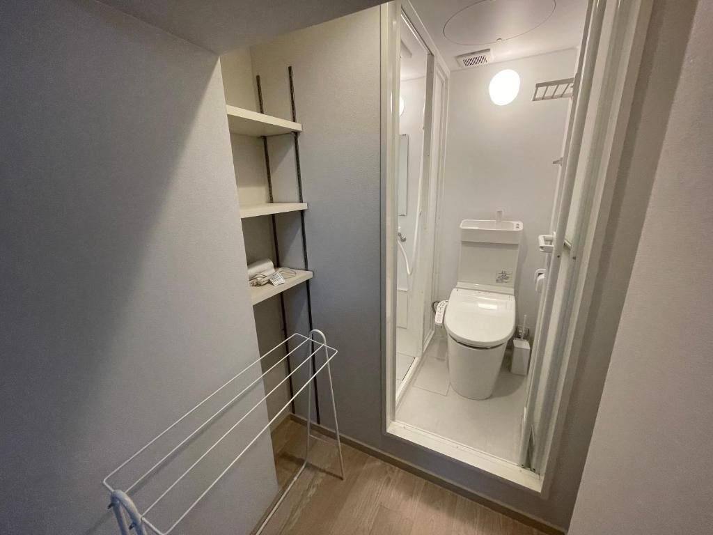 Free toiletries, hair dryer, slippers, towels