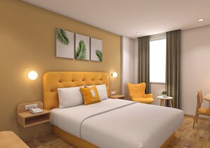 In-room safe, desk, laptop workspace, iron/ironing board - Bloom Hotel Chembur (Mumbai)