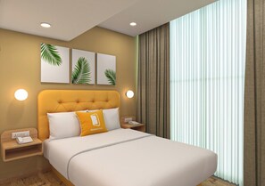 In-room safe, desk, laptop workspace, iron/ironing board - Bloom Hotel Chembur (Mumbai)