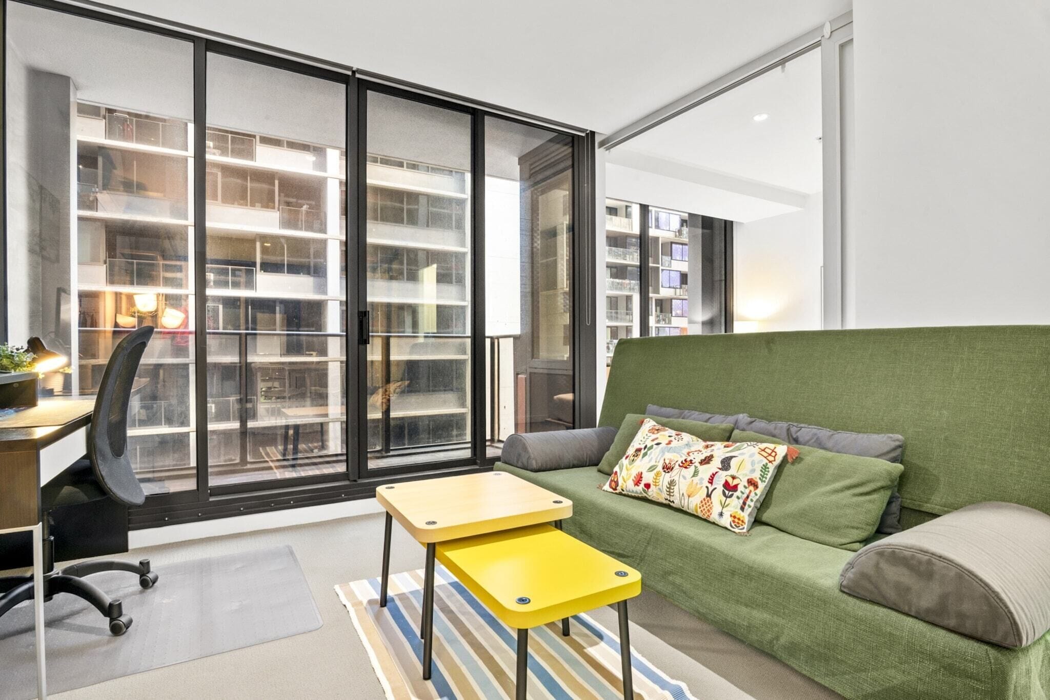 City-view 2-bed Apartment Melbourne Cbd - Southern Cross Railway Station, Docklands