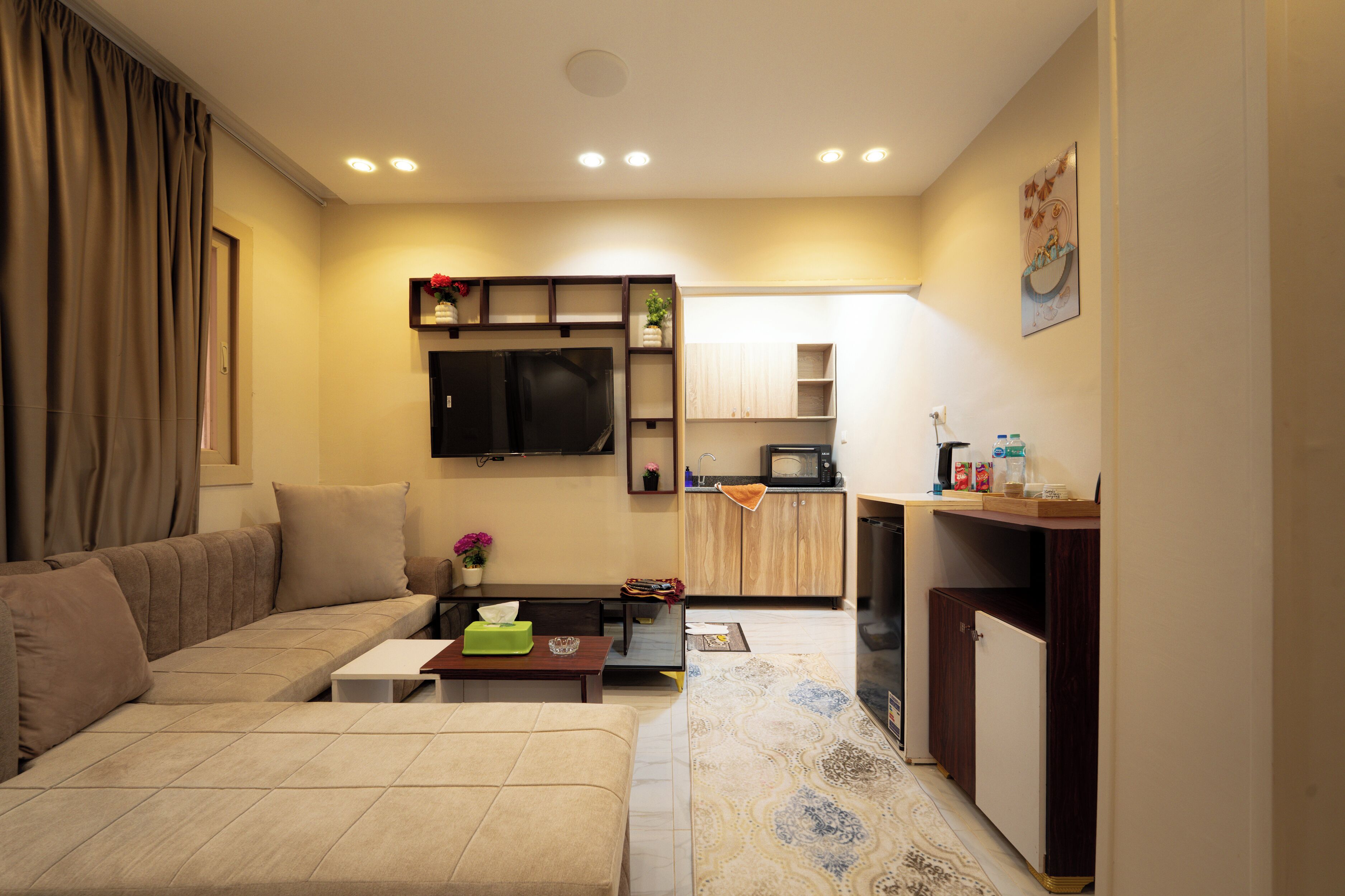 Deluxe Suite, Penyaman udara | Ruang tamu