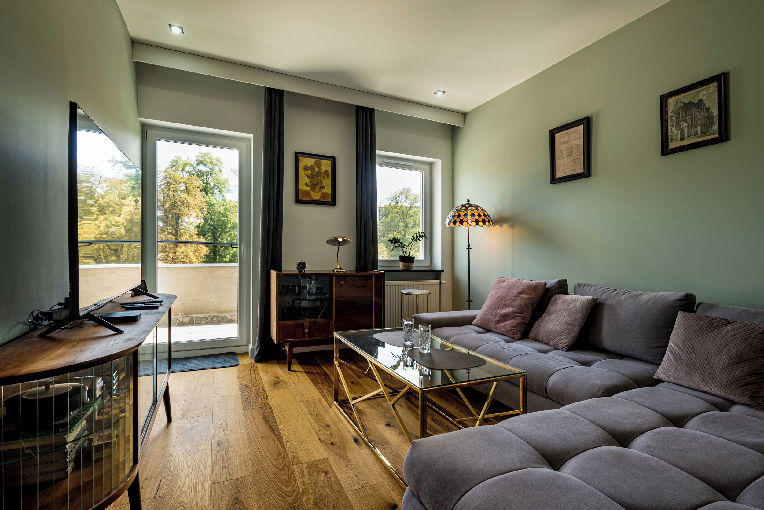 Apartment, Balcony | Living room
