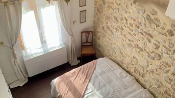 Desk, iron/ironing board, travel crib, WiFi (free)