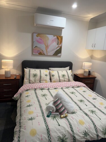 JT Homes is a private one-bedroom space set up for a comfortable and easy stay.
