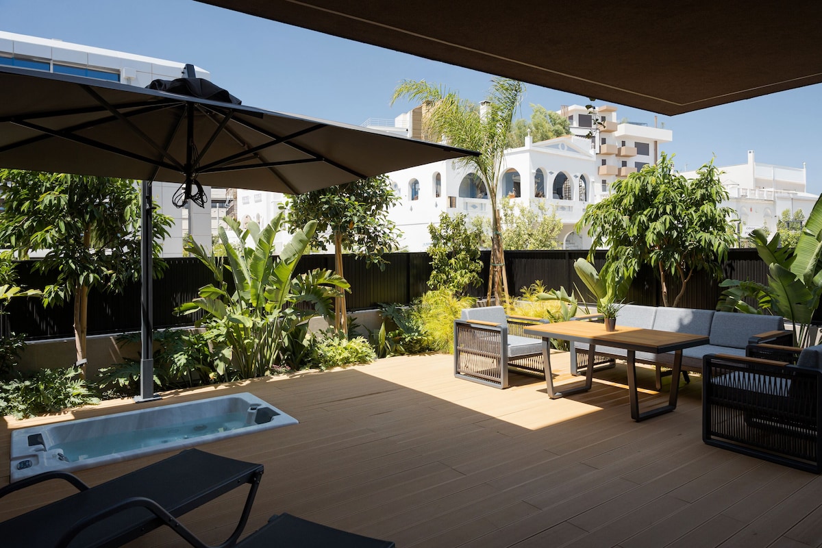 Suite Executive, idromassaggio | Balcone