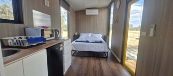 Nature Tiny House Getaway with Private Oasis Views in Girgarre, Australia